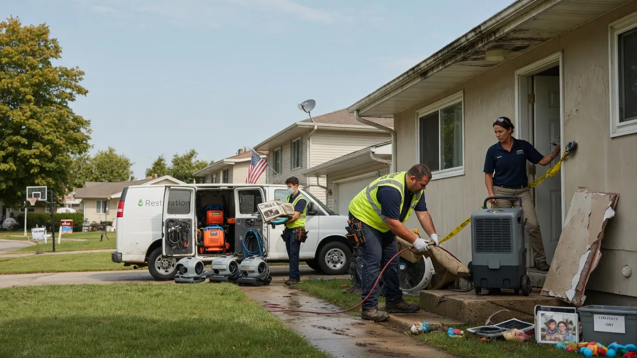 Water Damage Restoration in Spring Hill, KS near me